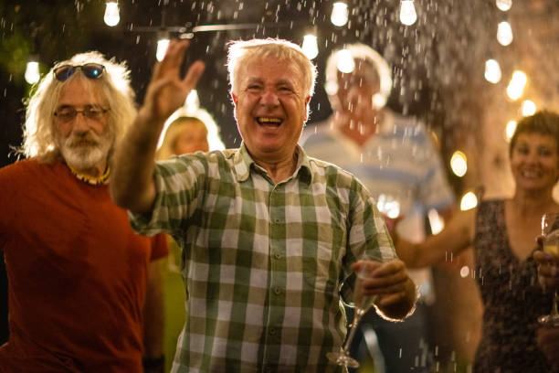 istock Summer rain won't stop us to partying 1326437776