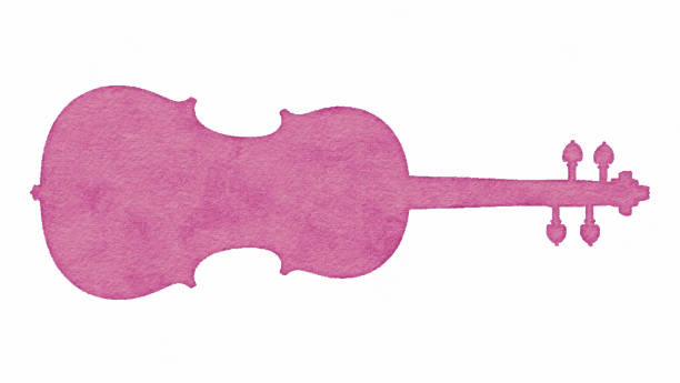 istock violin silhouette watercolor hand drawn style art illustration 1326445885