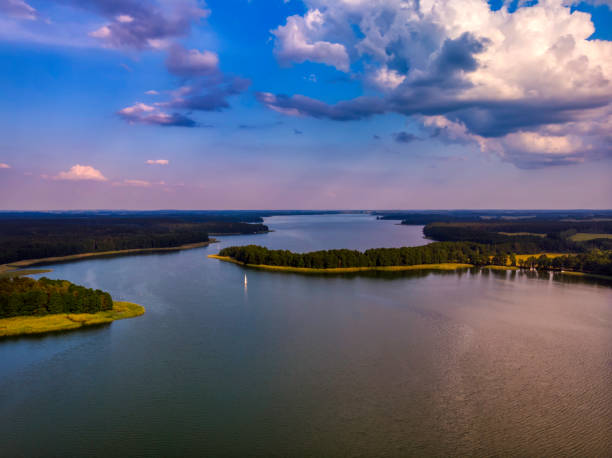 istock landscape with lakes and islands (aerial view) 1326446318