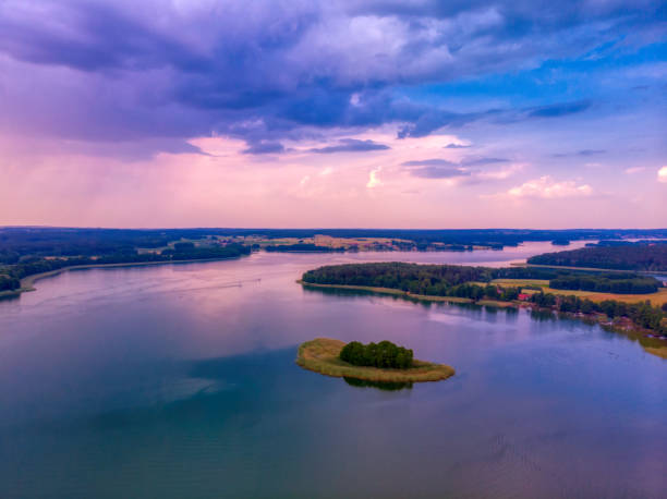 istock landscape with lakes and islands (aerial view) 1326446319