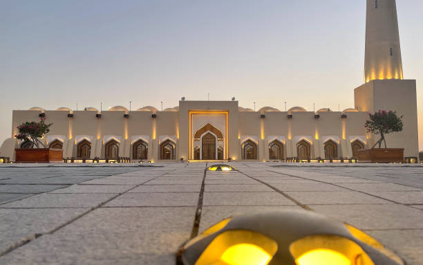 istock Imam Abdul Wahab Mosque: The Qatar State Grand Mosque Mosque 1326449514