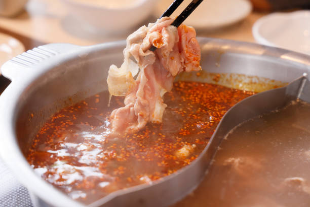 istock Delicious meat dish made in an iron pan 1326449856