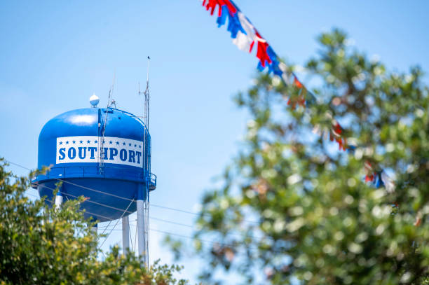istock Southport NC Water Tower 1326450076
