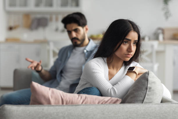 istock Conflict, feeling stress, bed relationship, problems at home during covid-19 self-isolation 1326451198