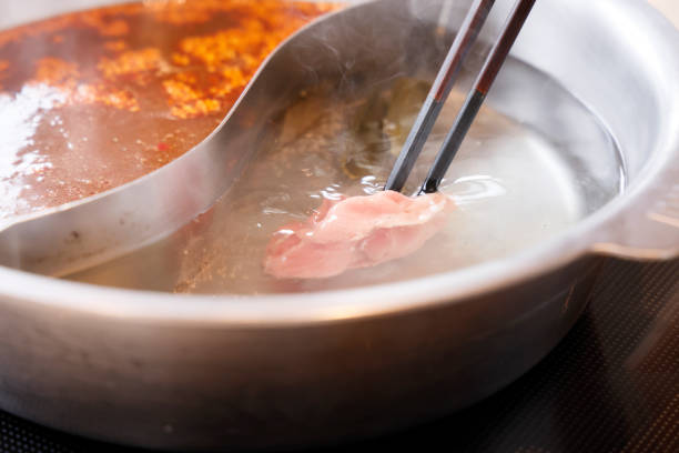istock Delicious meat dish made in an iron pan 1326451228