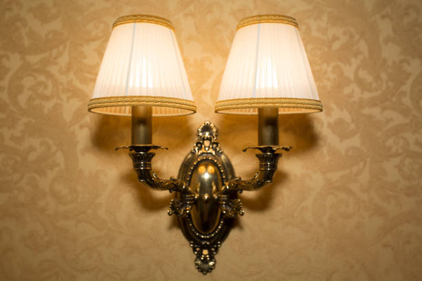 istock Elegant old style wall lamp 1326455917