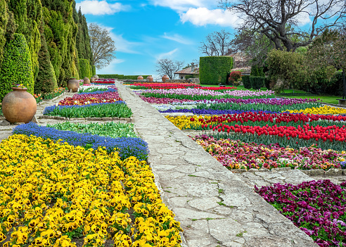 Botanical garden in Balchik, Bulgaria