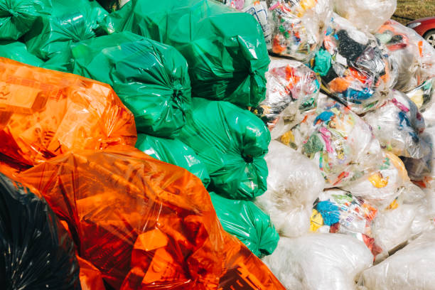 istock Separate collection of garbage, recycling of plastic 1326462740