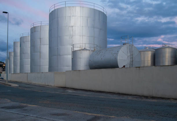 istock View oil distribution terminals Tanks in Malaga Port 1326465368