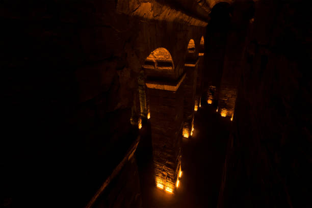 istock Underground Water Cistern (also name Dara Dungeon) in Dara outside Mardin. Dara zindan (dungeon). 1326467764