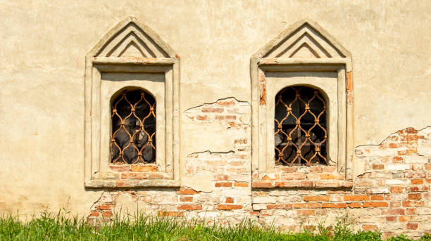 istock windows of the old monastery with iron bars 1326467964