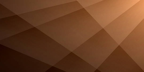 Abstract brown background - Geometric texture Modern and trendy abstract background. Geometric texture for your design (colors used: brown, orange, black). Vector Illustration (EPS10, well layered and grouped), wide format (2:1). Easy to edit, manipulate, resize or colorize. brown background illustrations stock illustrations