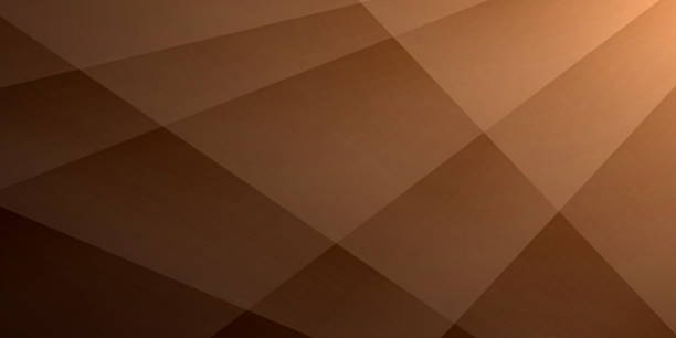 Abstract brown background - Geometric texture Modern and trendy abstract background. Geometric texture for your design (colors used: brown, orange, black). Vector Illustration (EPS10, well layered and grouped), wide format (2:1). Easy to edit, manipulate, resize or colorize. shades of brown background stock illustrations