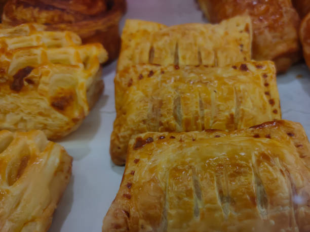 istock Croissant and bakery in the store 1326484037