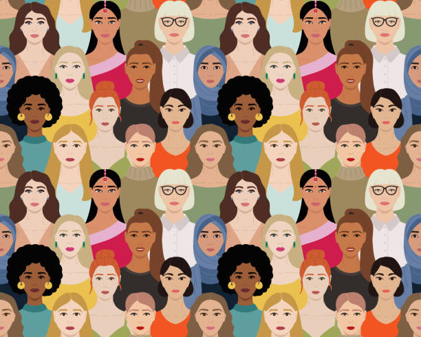Multinational Faces 80+ Beautiful American African Girl Posing With Veil Stock Photos ...