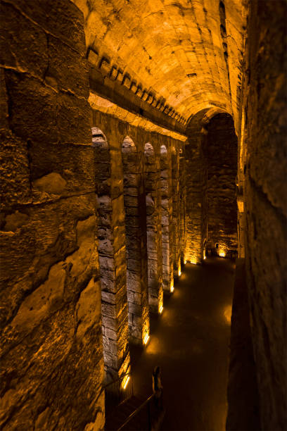 istock Underground Water Cistern (also name Dara Dungeon) in Dara outside Mardin. Dara zindan (dungeon). 1326491102