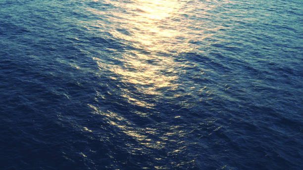 istock 3D rendering of ocean surface, sea with numerous waves. Drinking water 1326494726