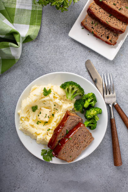 istock Meatloaf with spicy glaze 1326497473