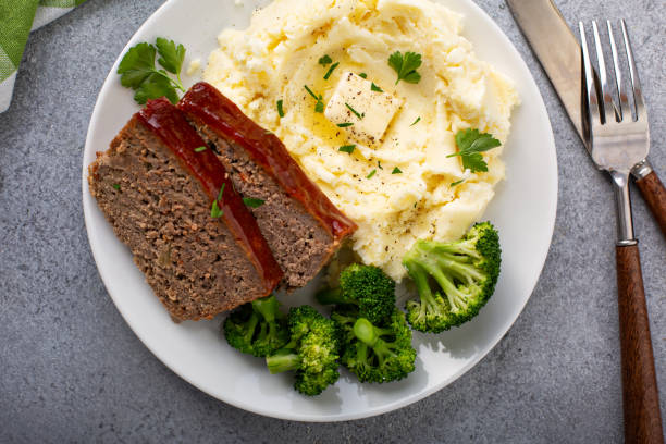 istock Meatloaf with spicy glaze 1326497493