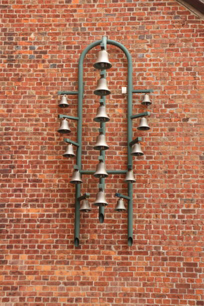 Four Bells of Belfry with cables for ringing