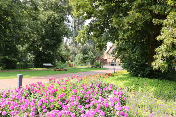 istock Sunny summer day in Bad Bevensen in Lower Saxony 1326498057