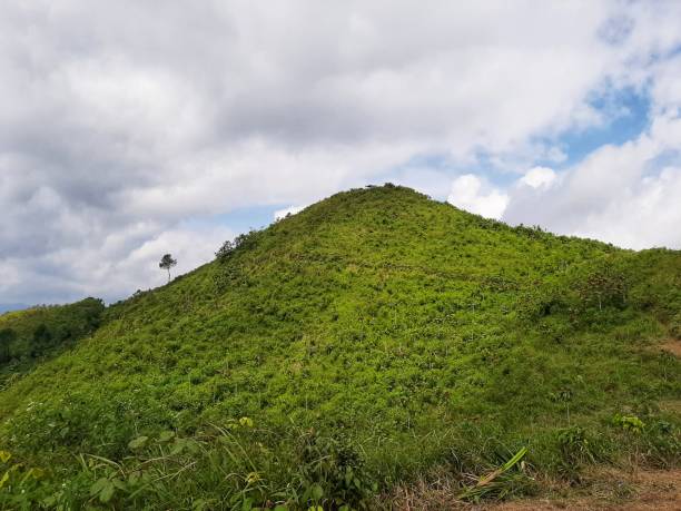 View of the hills and sky