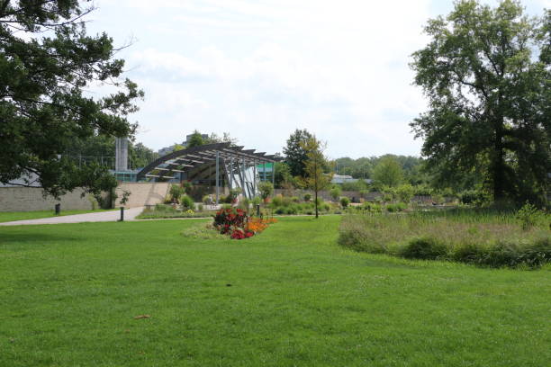 Sunny summer day in Bad Bevensen in Lower Saxony