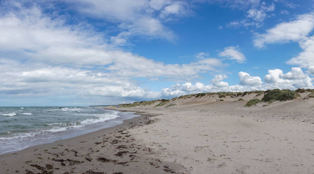 istock empty beach near Lilleleje in northern Denmark 1326505308