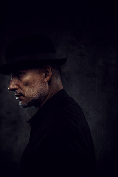 istock Portrait Of Man In Black Hat 1326508093