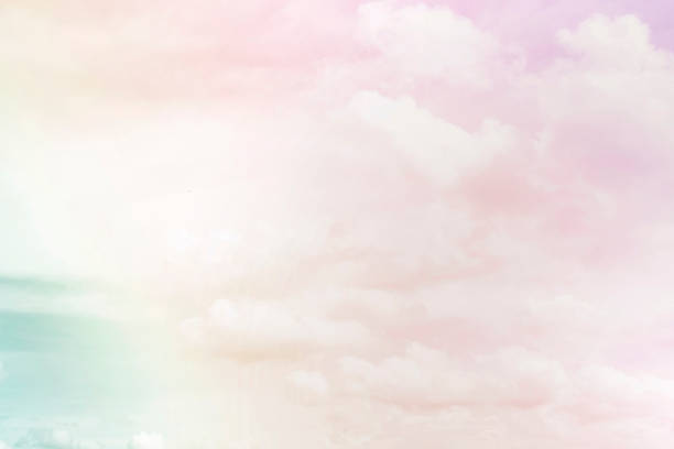 istock Sky and clouds in pastel tones 1326520239