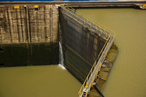 Miraflores Locks, Panama Canal, Central America