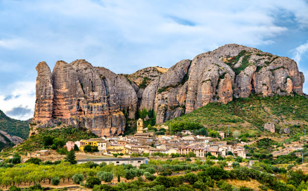 istock Los Mallos de Aguero, rock formations in Huesca, Spain 1326521991