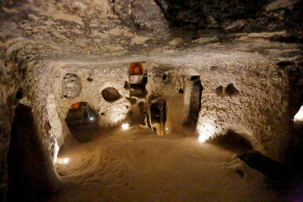 istock Derinkuyu Cave, Underground City, Cappadocia, Turkey 1326524290