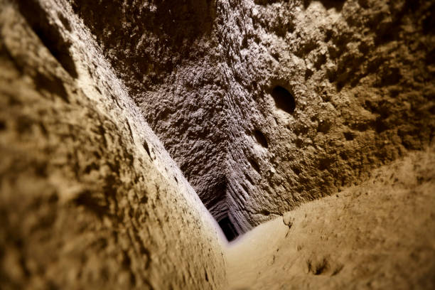 istock Derinkuyu Cave, Underground City, Cappadocia, Turkey 1326524312