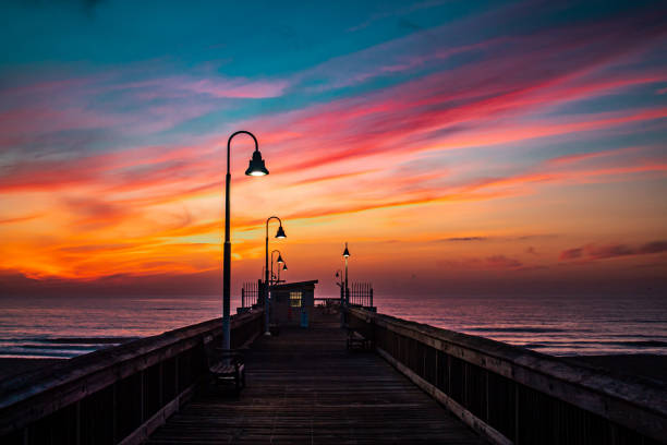 istock Sunrise at the Virginia Beach pier 1326535858
