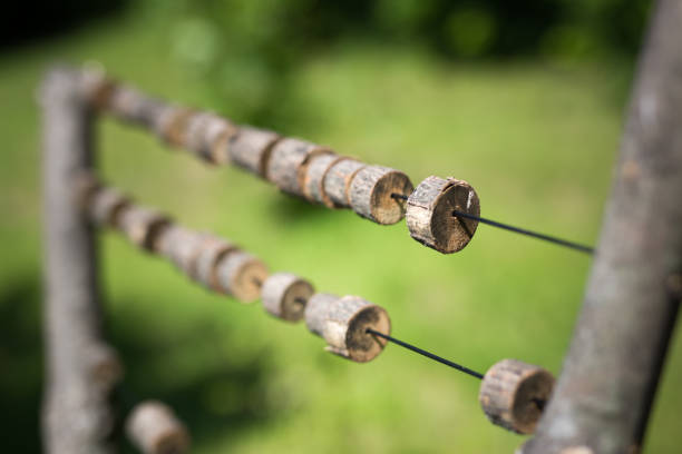 istock Tree stumps, Indian village in Krakow in Poland 1326537454