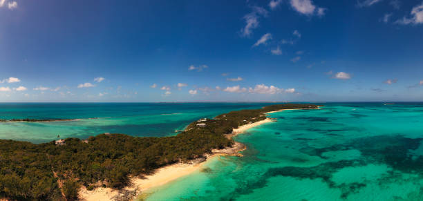 istock Panoramic View of Island in the Bahamas 1326538439