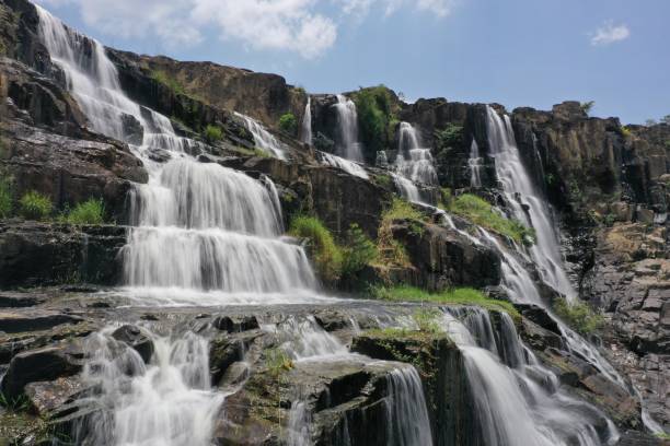 istock Nice Pongour waterfall in central Vietnam 1326540940