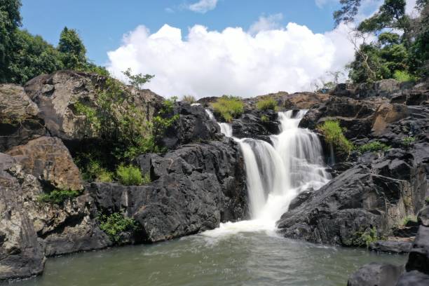 istock Nice waterfall in PhuYen province central Vietnam 1326541087