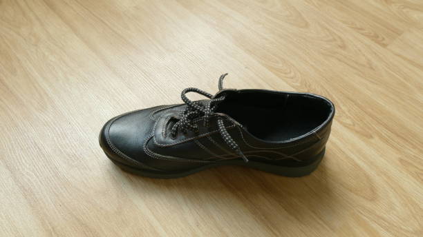 istock mens boots made of black leather 1326543267