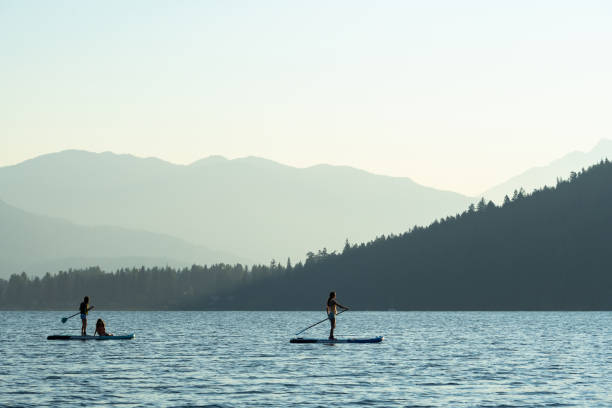 istock Family on a paddle board adventure 1326551943