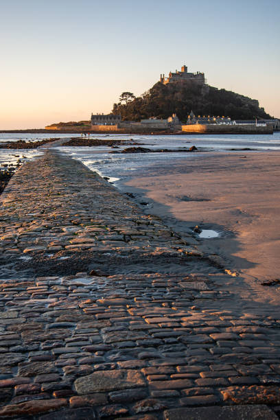 istock Saint Michael's Mount in the early morning in Cornwall, England, UK 1326552087