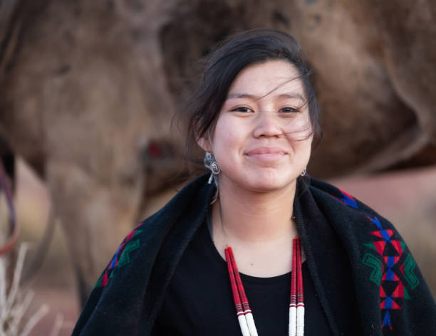 istock Cheerful Navajo woman 1326553574