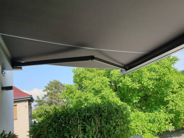 istock Sun protection awning on the terrace 1326562878