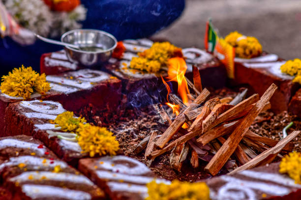 istock Havan Kund In Wedding Ceremony Kanyadan 1326569184