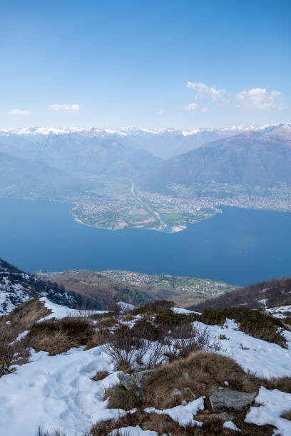 istock View of lake Maggiore and Ascona from mountain top 1326575700