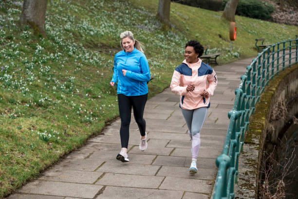 istock Running Together at the Park 1326577983