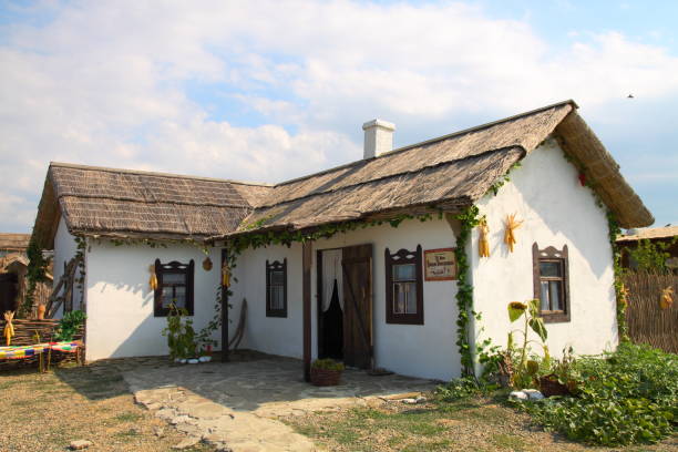 Krasnodar region, the southern part of Russia, August 21, 2011. Exhibition Complex Ataman. Kuban Cossack culture and history.