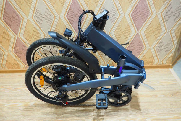 istock Folding bike for the city. 1326585307