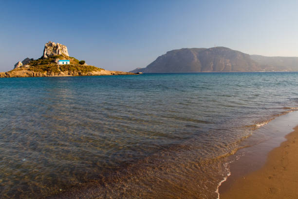 View to Kastri island, Kos, Greece.